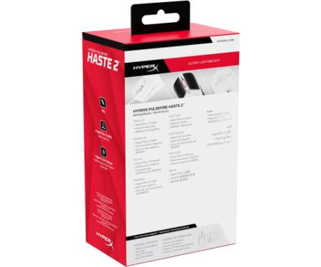 Мишка HyperX Pulsefire Haste 2 USB White (6N0A8AA)