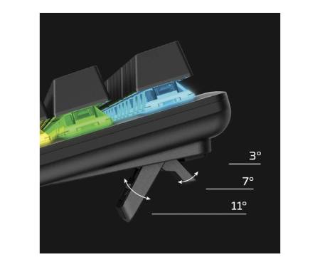 Клавиатура проводная HyperX Alloy Origins Core HX Aqua USB Eng (HX-KB7AQX-US/4P5P1AA)