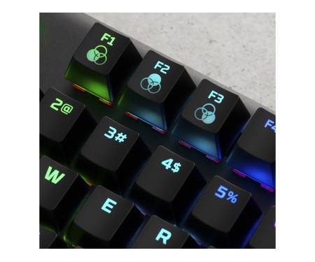 Клавиатура проводная HyperX Alloy Origins Core HX Aqua USB Eng (HX-KB7AQX-US/4P5P1AA)