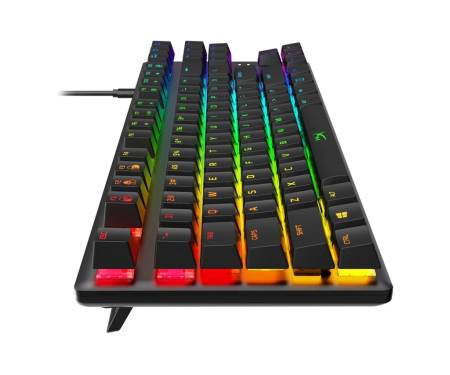 Клавиатура проводная HyperX Alloy Origins Core HX Aqua USB Eng (HX-KB7AQX-US/4P5P1AA)