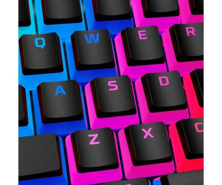 Набор колпачков для механических клавиатур HyperX Pudding Keycaps Black 4P5P4AA
