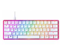 Клавіатура провідна HyperX Alloy Origins 60 HX Red USB Pink (572Y6AA)