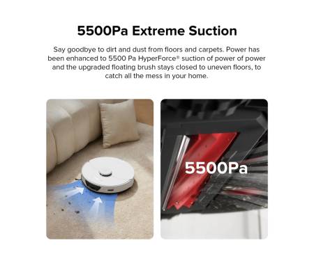 Робот-пылесос Roborock Vacuum Cleaner S7 MaxV Ultra White