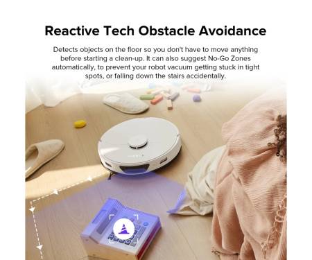 Робот-пылесос Roborock Vacuum Cleaner S7 MaxV Ultra White