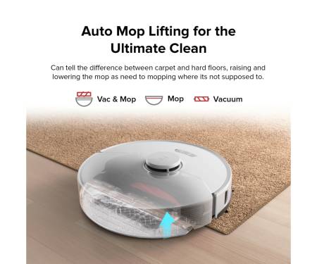 Робот-пылесос Roborock Vacuum Cleaner S7 MaxV Ultra White