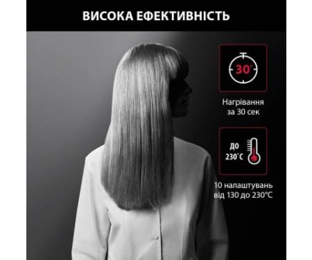 Вирівнювач для волосся Rowenta KARL LAGERFELD OPTILISS SF323LF0