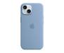Чехол для Apple iPhone 15 Plus Silicon Case with MagSafe - Winter Blue (MT193)