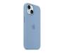 Чехол для Apple iPhone 15 Plus Silicon Case with MagSafe - Winter Blue (MT193)