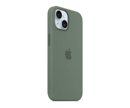 Чохол для Apple iPhone 15 Silicon Case with MagSafe - Cypress (MT0X3)