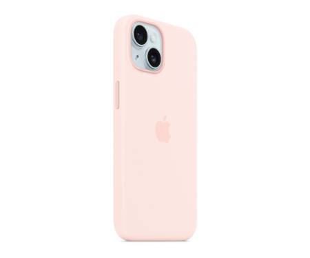Чохол для Apple iPhone 15 Silicon Case with MagSafe - Light Pink (MT0U3)