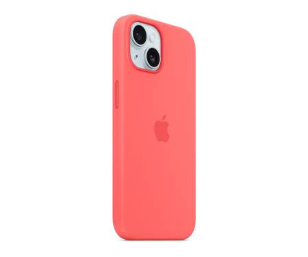 Чохол для Apple iPhone 15 Silicon Case with MagSafe - Guava (MT0V3)