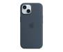 Чохол для Apple iPhone 15 Silicon Case with MagSafe - Storm Blue (MT0N3)