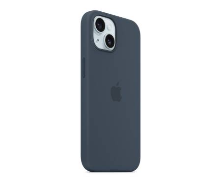 Чохол для Apple iPhone 15 Silicon Case with MagSafe - Storm Blue (MT0N3)