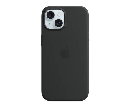 Чехол для Apple iPhone 15 Silicon Case with MagSafe - Black (MT0J3)
