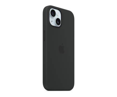 Чехол для Apple iPhone 15 Silicon Case with MagSafe - Black (MT0J3)