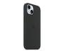 Чехол для Apple iPhone 15 Silicon Case with MagSafe - Black (MT0J3)