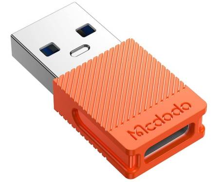 Адаптер McDodo Type-C to USB-A 3.0 Convertor OT-6550 Orange 1
