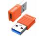 Адаптер McDodo Type-C to USB-A 3.0 Convertor OT-6550 Orange 2