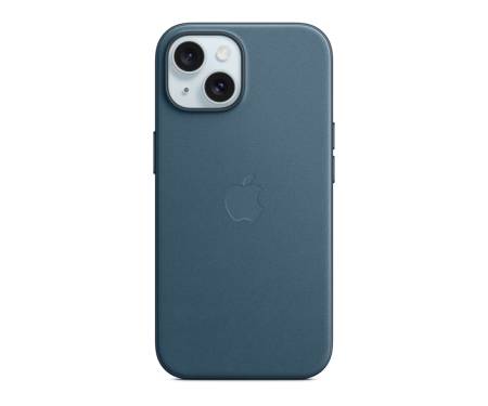Чехол для Apple iPhone 15 Plus FineWoven Case with MagSafe - Pacific Blue (MT4D3)