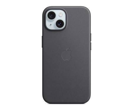 Чехол для Apple iPhone 15 FineWoven Case with MagSafe - Black (MT393)