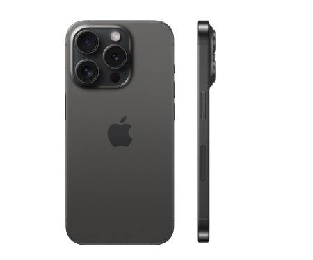 Смартфон Apple iPhone 15 Pro 256GB Dual SIM Black Titanium (MTQ83) 3