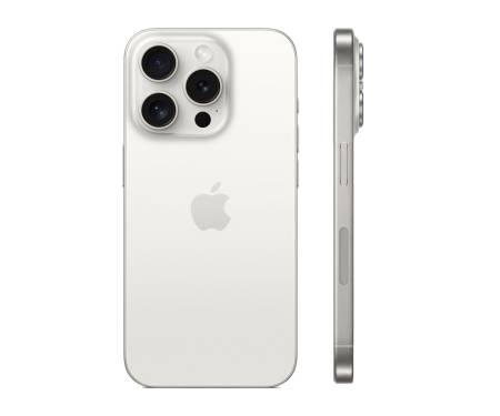 Смартфон Apple iPhone 15 Pro 512GB Dual SIM White Titanium (MTQE3) 2