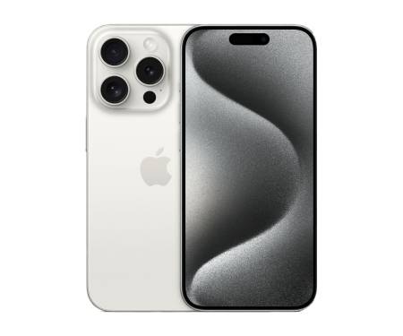 Смартфон Apple iPhone 15 Pro 1TB Dual SIM White Titanium (MTQJ3) 1