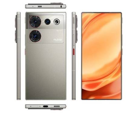 Смартфон ZTE Nubia Z50 Ultra 12/256GB Silver