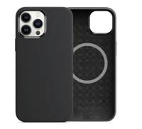 Чехол для Apple iPhone 15 Pro Max Magnetic Silicone Nature Black