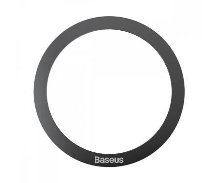Держатель для смартфона Baseus Halo Series Magnetic Metal Ring Black (PCCH000001) 1