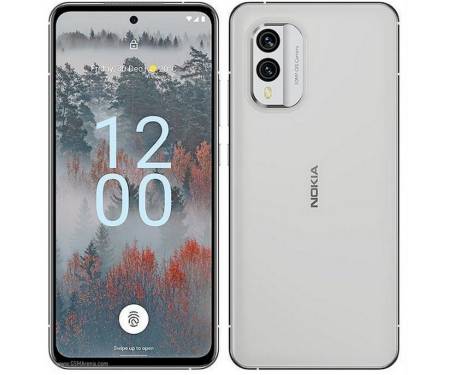Смартфон Nokia X30 6/128GB Ice White