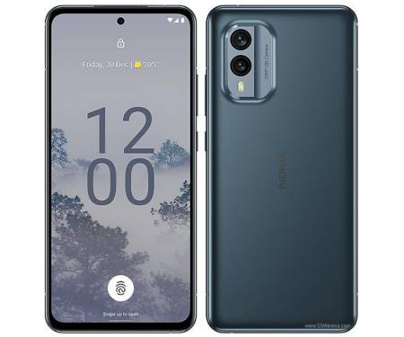 Смартфон Nokia X30 6/128GB Cloudy Blue