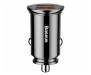 Автомобильное зарядное устройство Baseus Car Charger Circular Plastic Dual USB 3.0 30W Black (CCALL-YD01)