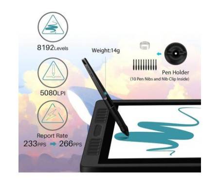 Графічний планшет Huion Kamvas GT-221Pro V2 (GT221PROV2)