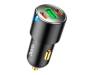Автомобільний зарядний пристрій Hoco NZ6 PD45W 3-port(2C1A) Car Charger Black (NZ6)