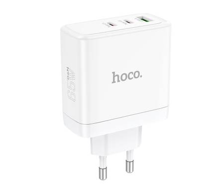 Сетевое зарядное устройство Hoco N30 Glory PD65W White 1