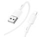 Кабель HOCO X83 Type-C to iP 20W, 1m, PVC, PVC connectors, White 1