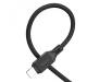 Кабель HOCO X90 Cool silicone PD Charging Data Cable for iP Black 3