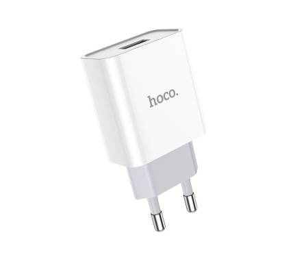 Сетевое зарядное устройство HOCO C81A Asombroso single port charger White 1