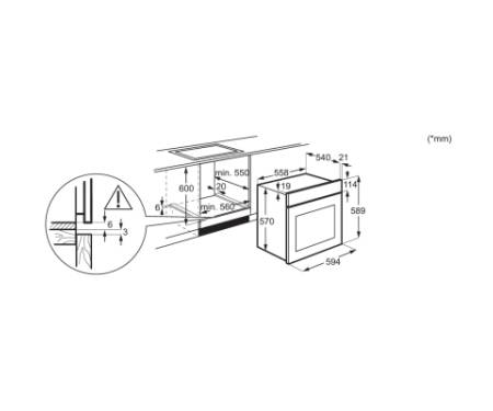 Духова шафа Electrolux EOD5H70BX