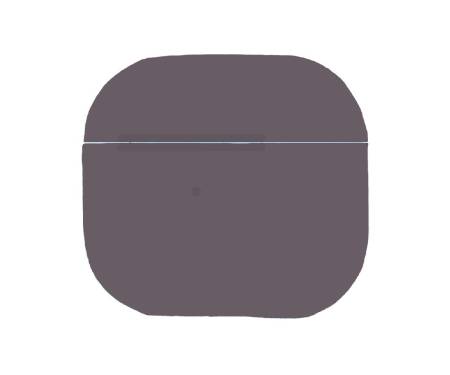 Чехол для AirPods 3 Silicone Case Lavender Gray 1