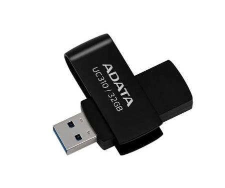 Флеш-накопитель ADATA 32 GB UC310 USB 3.2 Black (UC310-32G-RBK)