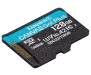 Карта памяти Kingston 128 GB microSDXC class 10 UHS-I U3 Canvas Go! Plus SDCG3/128GBSP 1
