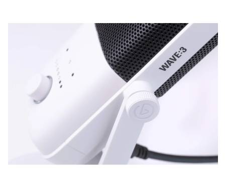 Микрофон студийный Elgato Wave White (10MAB9911)