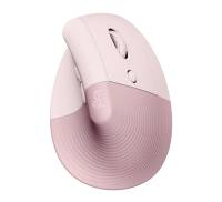 Мышь Logitech Lift Vertical Ergonomic Mouse Rose (910-006478)