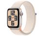 Apple Watch SE 2 GPS 44mm Starlight Aluminium Case with Starlight Sport Loop (MRE63) 1