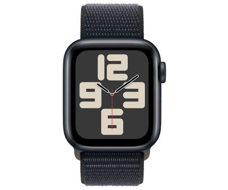 Apple Watch SE 2 GPS 44mm Midnight Aluminium Case with Midnight Sport Loop (MREA3) 2