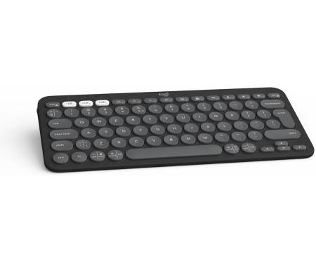Клавіатура Logitech Pebble Keys 2 K380s Tonal Graphite ENG (920-011851)