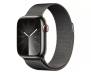 Apple Watch Series 9 GPS + Cellular 45mm Graphite S. Steel Case w. Graphite Milanese Loop (MRMX3) 1