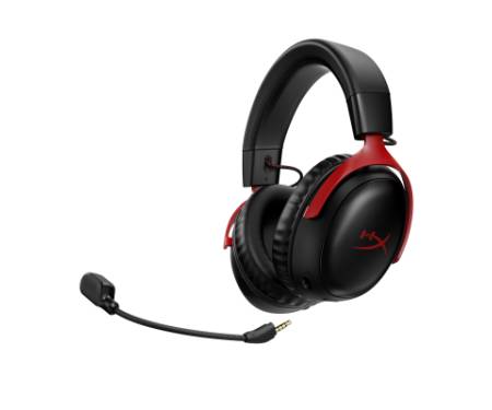 Навушники HyperX Cloud III Wireless Black-Red (77Z46AA)
